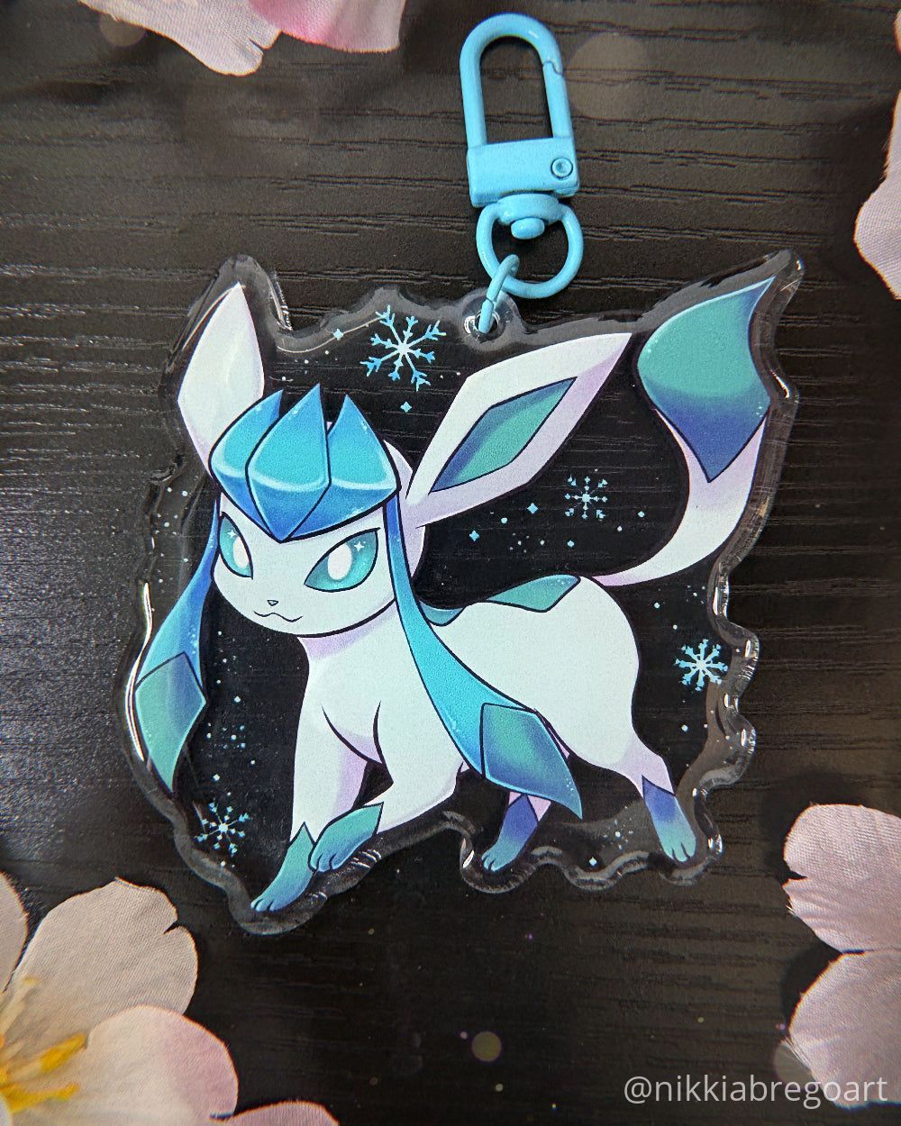 Eeveelutions : Glaceon Acrylic Keychain
