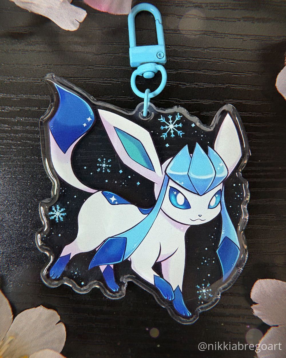 Eeveelutions : Glaceon Acrylic Keychain