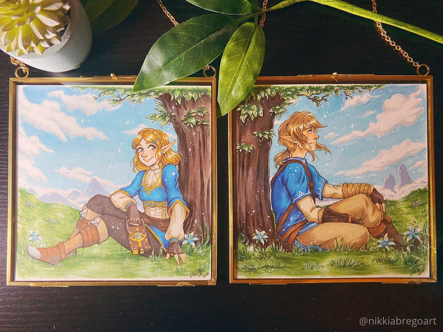 A Moment: Link & Zelda Print Set