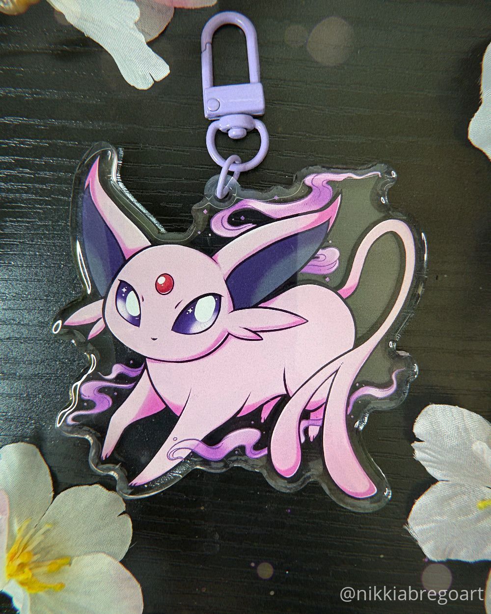 Eeveelutions : Espeon Acrylic Keychain