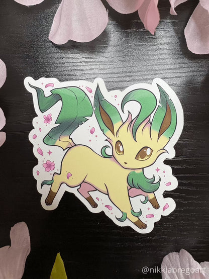 Eeveelutions : Leafeon Sticker