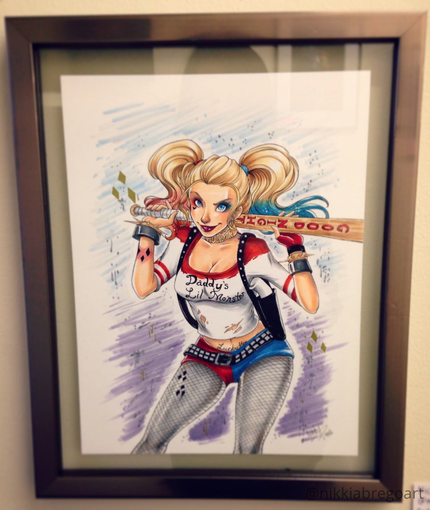 Harley : Framed Original