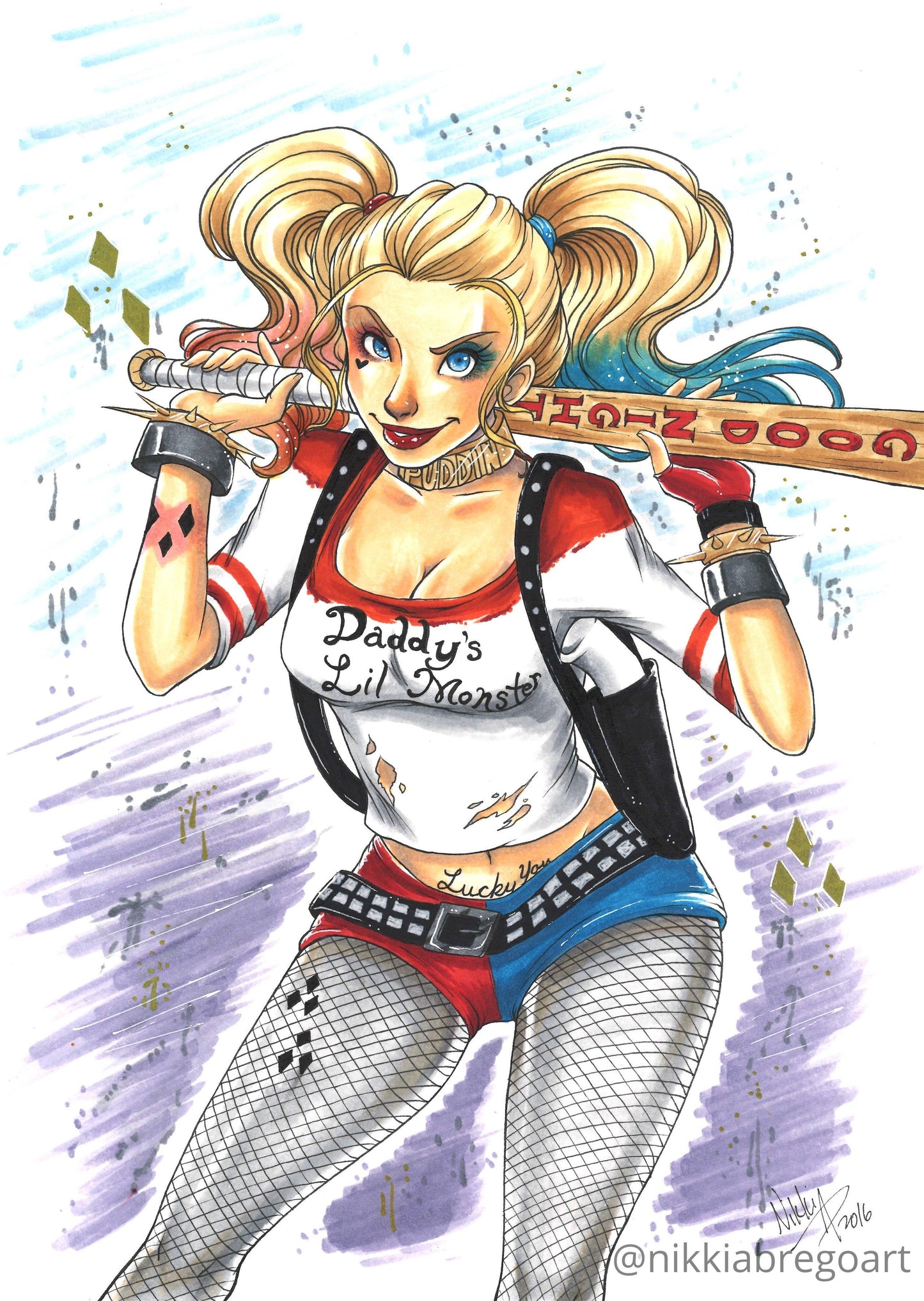 Harley : Framed Original