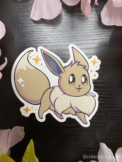 Eeveelutions : Eevee Sticker