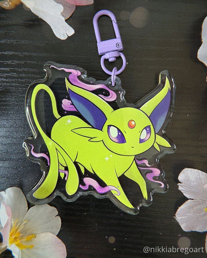Eeveelutions : Espeon Acrylic Keychain