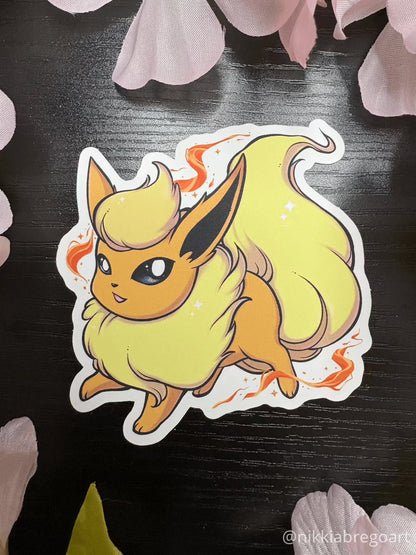 Eeveelutions : Flareon Sticker