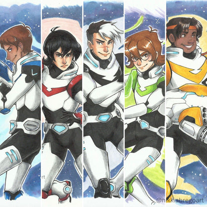 Assemble Voltron! : Print Set