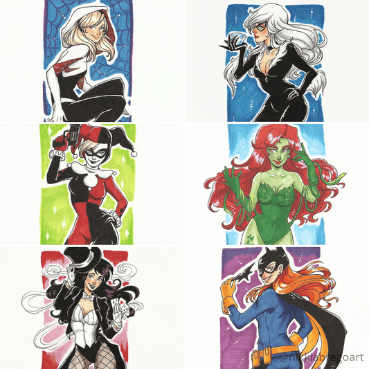 Women of Comics : Print Set