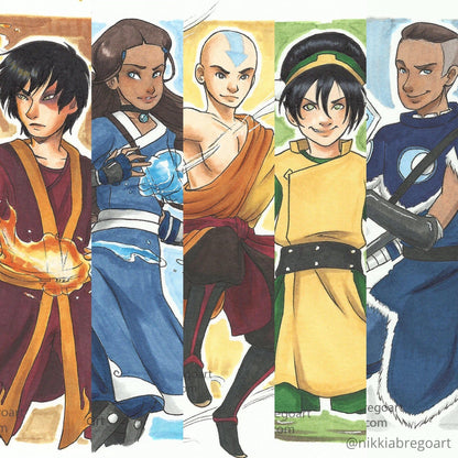 The Last Airbender : Print Set