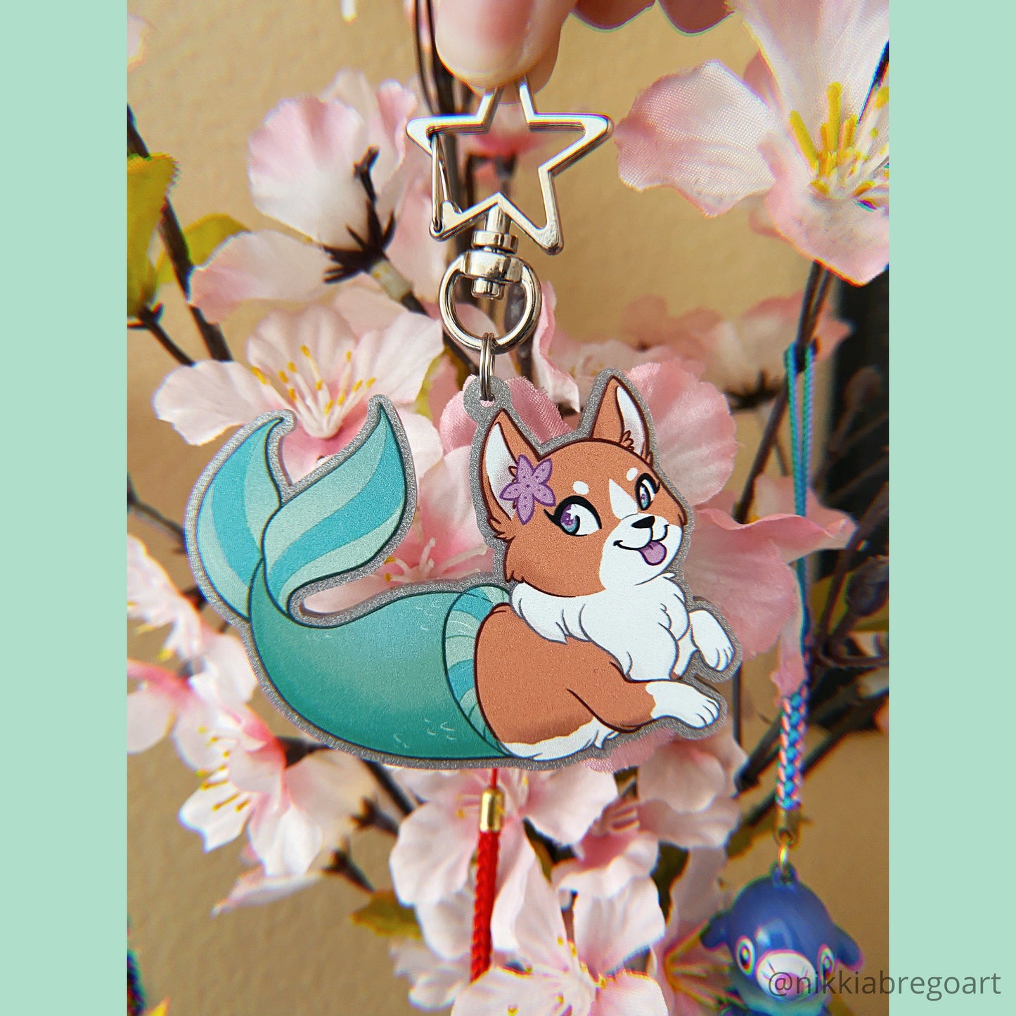 Magical Corgi Keychains