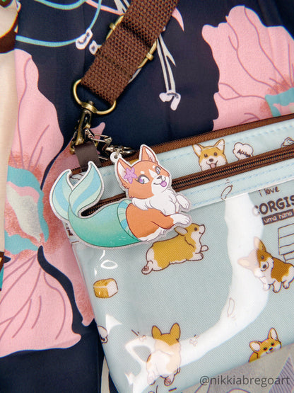 Magical Corgi Keychains