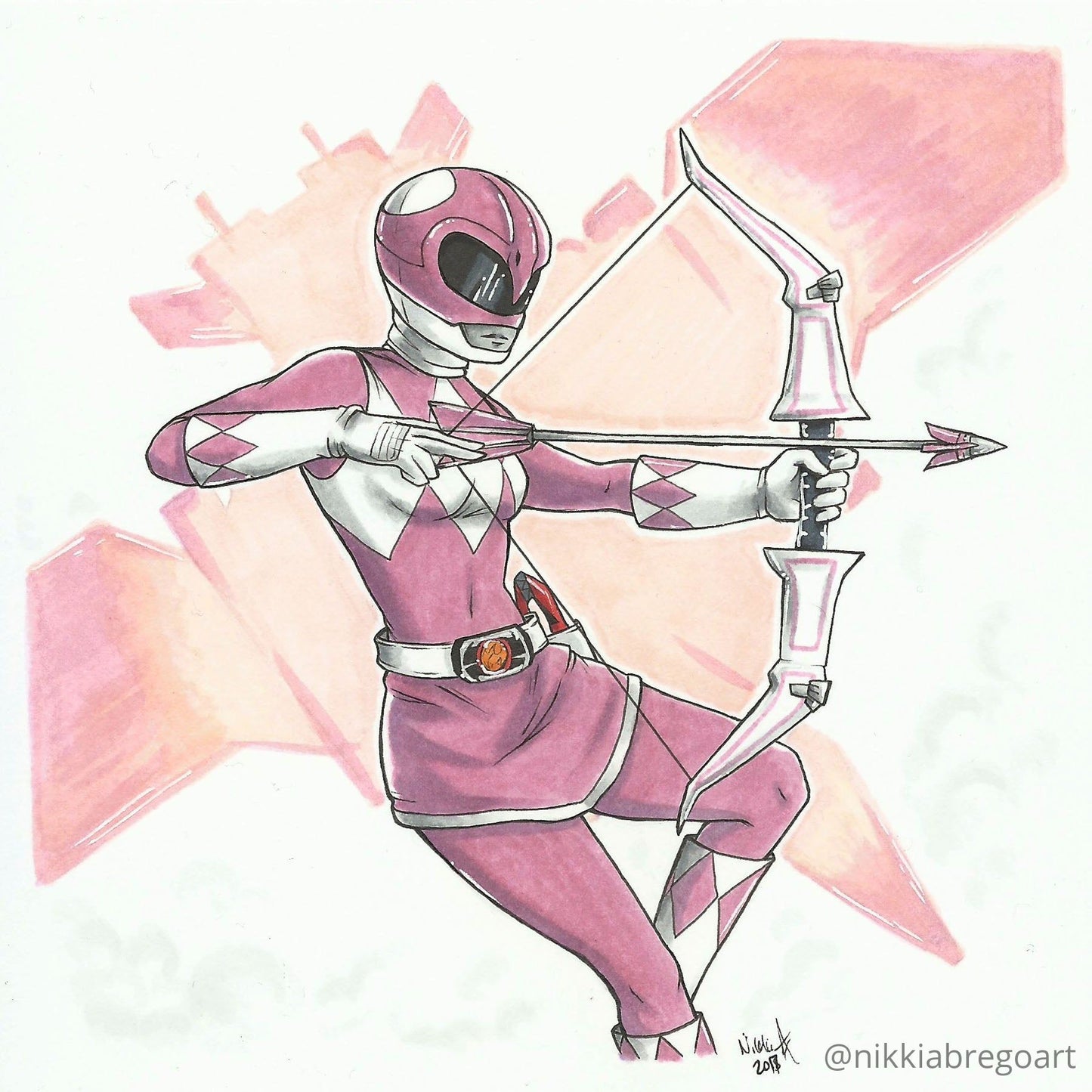 Pink Ranger : Print