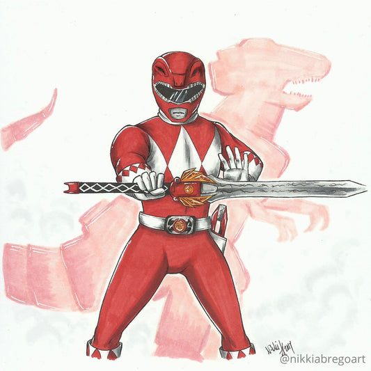 Red Ranger : Print