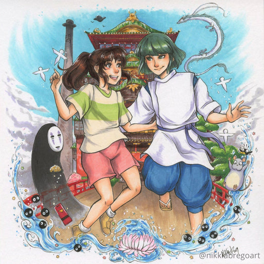 Worlds of Ghibli : Spirited Away : Print