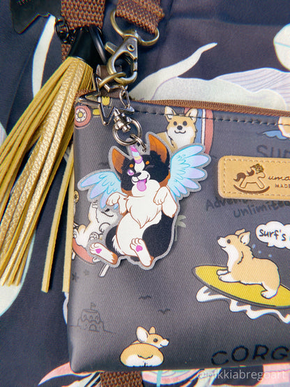 Magical Corgi Keychains